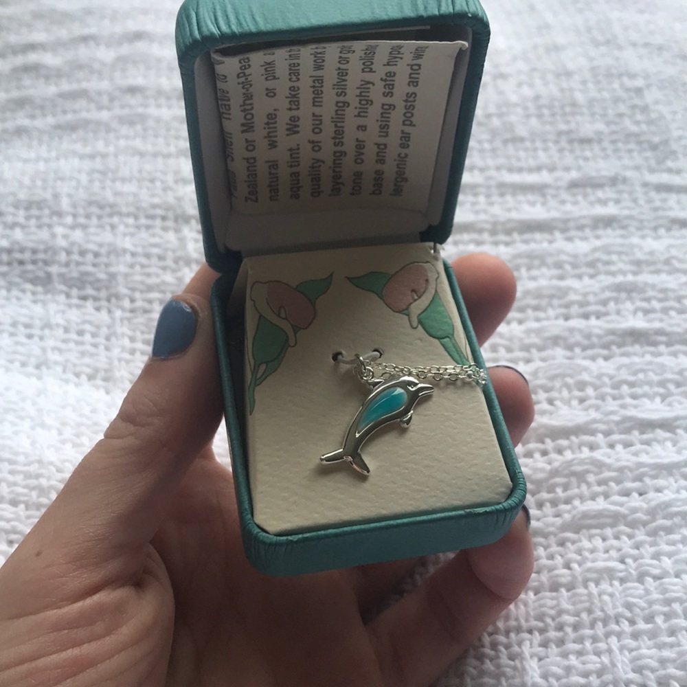dolphin necklace